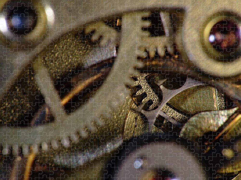Steampunk Jigsaw Puzzle featuring the photograph Tic Tac Wheels by Angelo DeVal