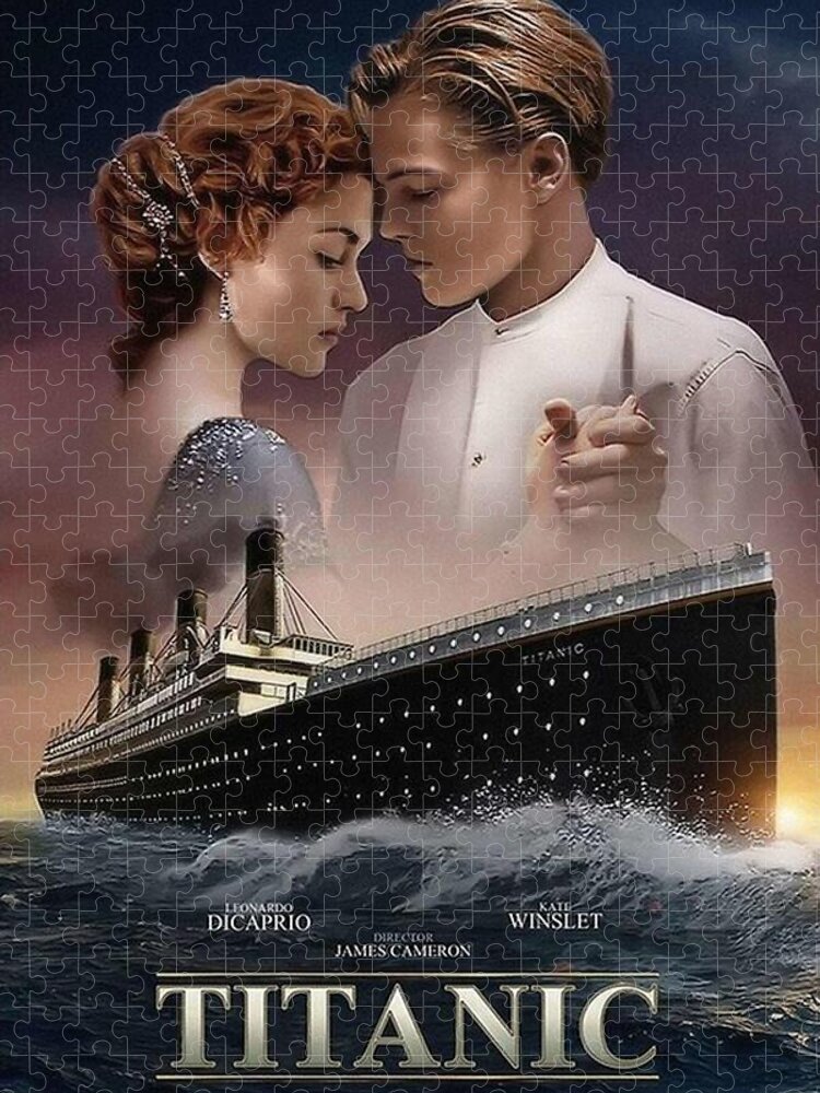 Titanic 1000 piece jigsaw puzzle mpc 680mm x 490mm +poster 