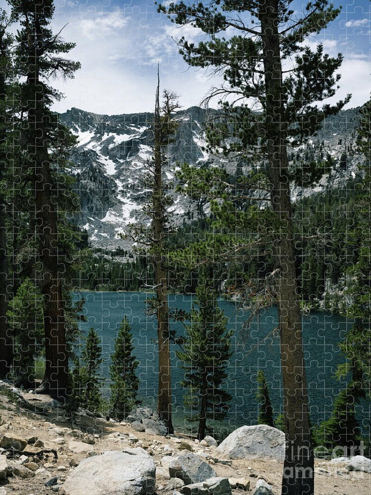 Barnett Lake Jigsaw Puzzle featuring the photograph TJ Lake by Abigail Diane Photography