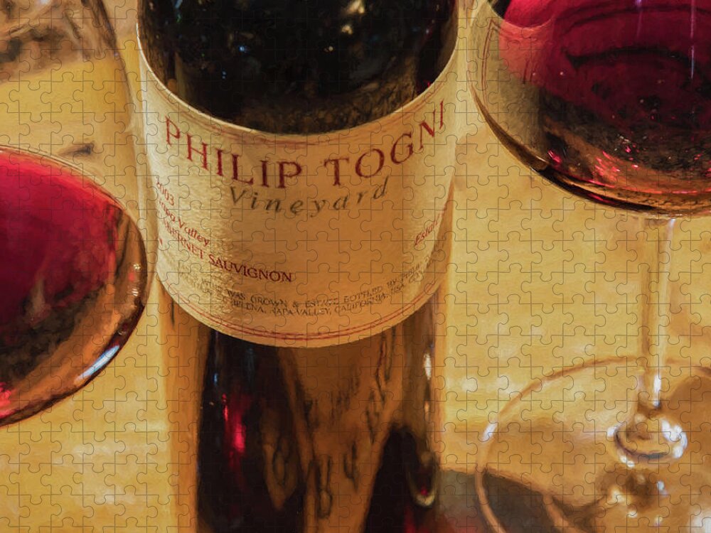 Cabernet Sauvignon Jigsaw Puzzle featuring the photograph Togni Wine 15 by David Letts