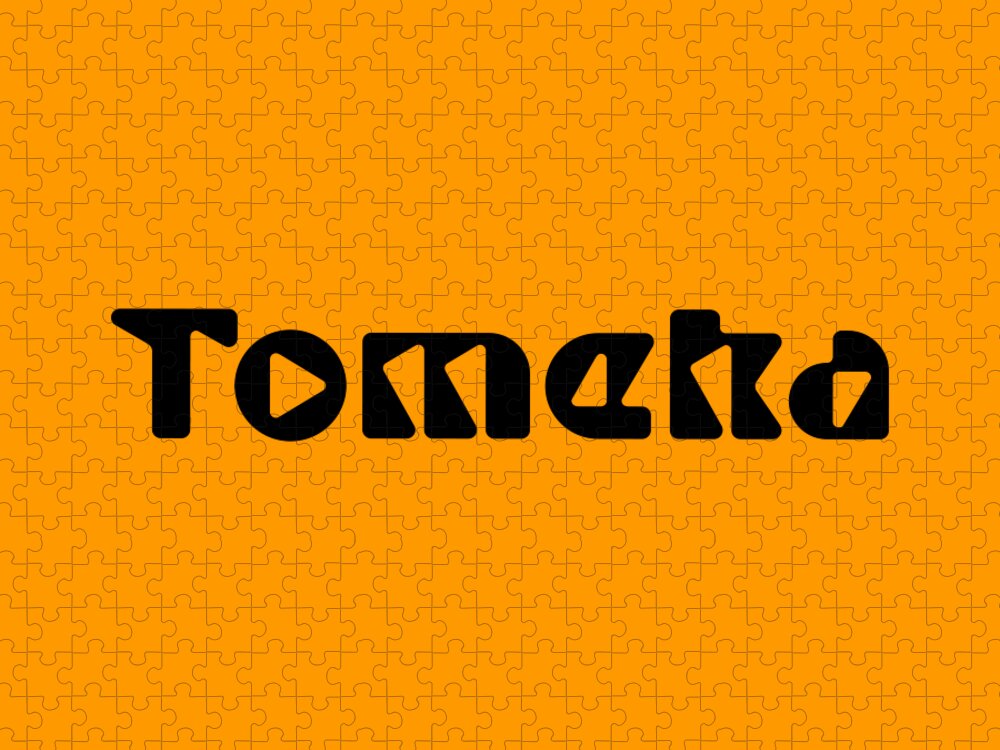 Tomeka Jigsaw Puzzle featuring the digital art Tomeka #Tomeka by TintoDesigns