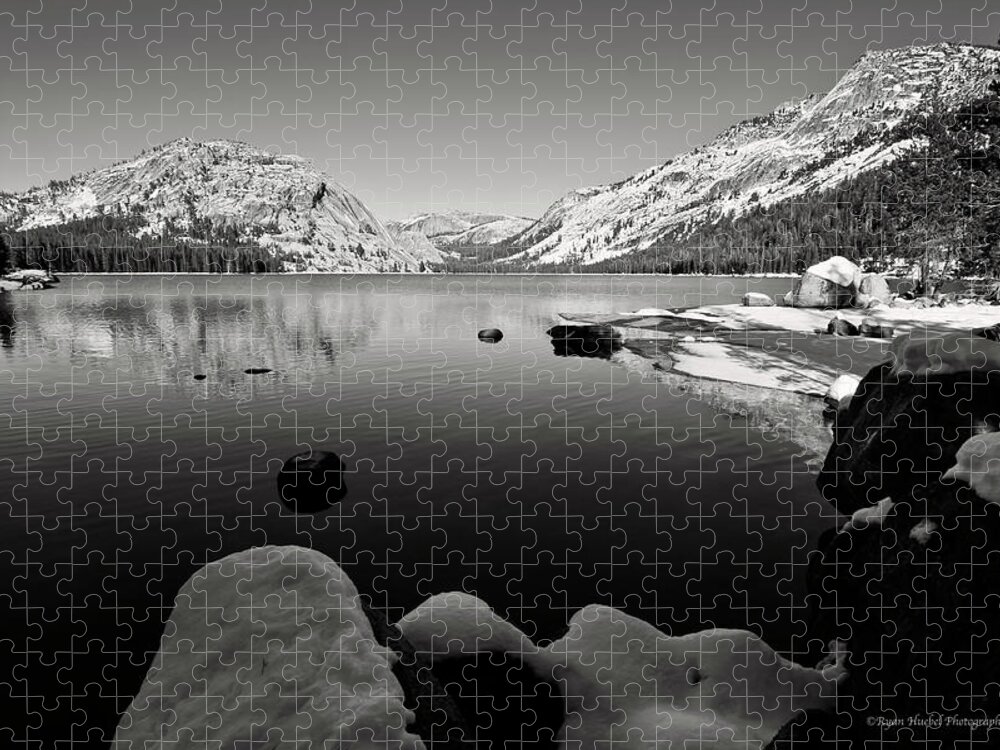 Lake Jigsaw Puzzle featuring the photograph Tranquil Yosemite Lake by Ryan Huebel