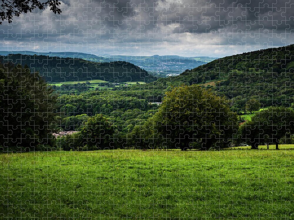 Wales Jigsaw Puzzle featuring the photograph Treforest Ahead by Gavin Lewis