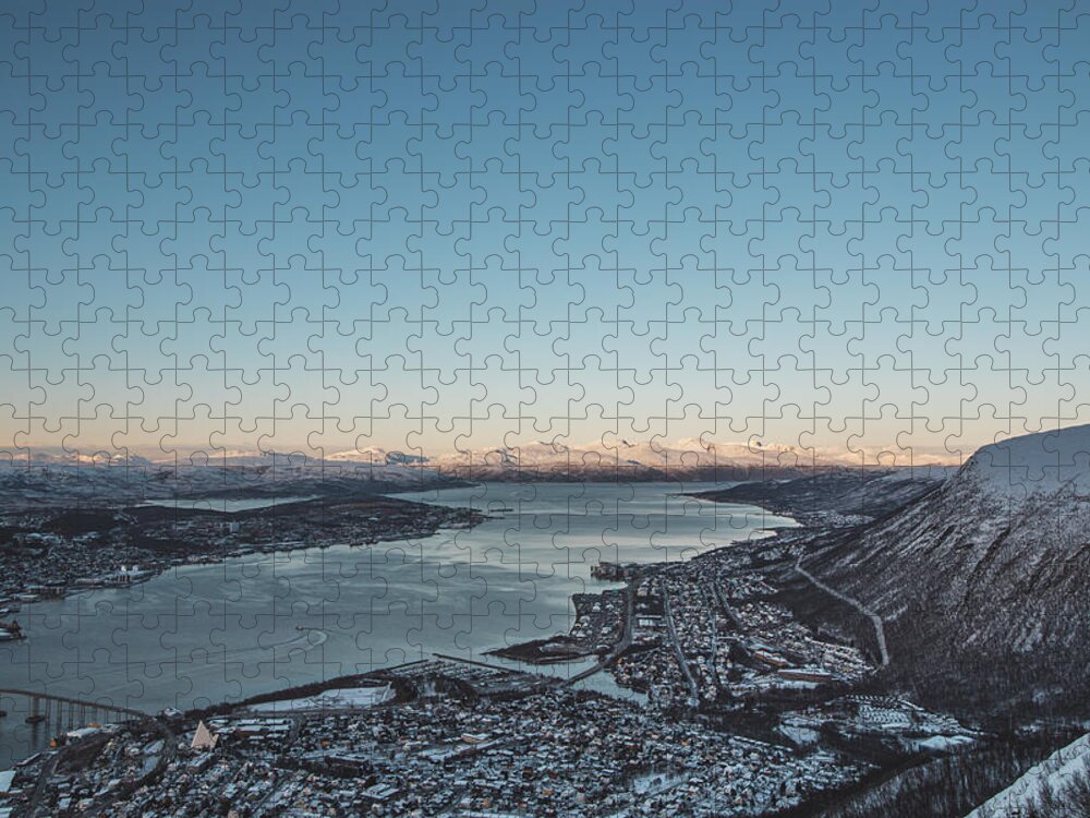 Basilica Jigsaw Puzzle featuring the photograph Tromso, Norway by Vaclav Sonnek