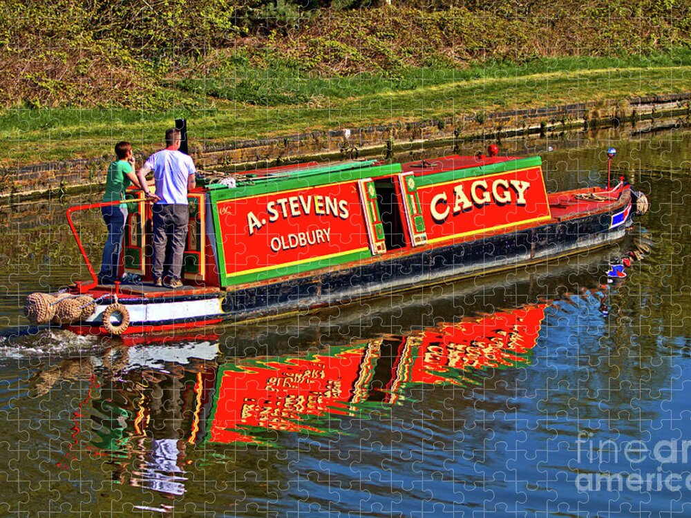 Machinery Jigsaw Puzzle featuring the photograph Tug Boat Caggy by Baggieoldboy
