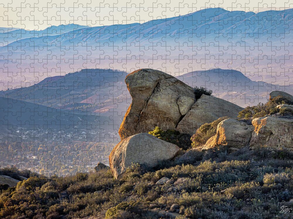 Turtle Rock Afternoon Jigsaw Puzzle featuring the photograph Turtle Rock Afternoon by Endre Balogh