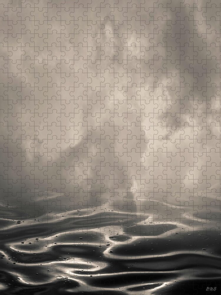 Abstract Jigsaw Puzzle featuring the photograph Untitled XXIV Toned by David Gordon