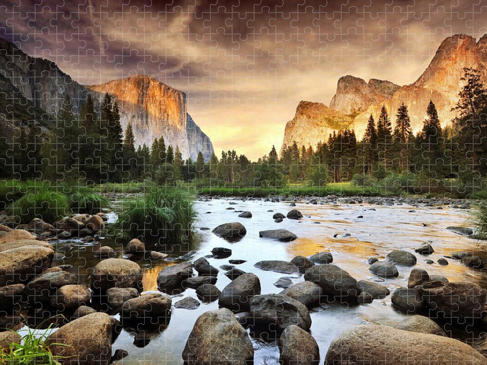 Scenics Jigsaw Puzzle featuring the photograph Valley Of Gods by John B. Mueller Photography