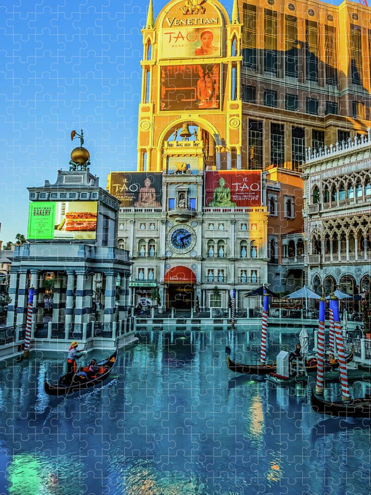  Jigsaw Puzzle featuring the photograph Venetian Fantasy by Rodney Lee Williams