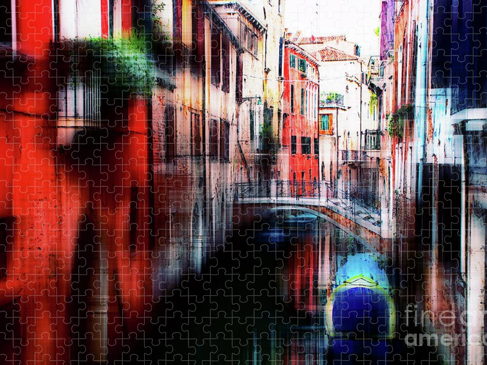Venice Jigsaw Puzzle featuring the photograph Venice, Italy Two by Phil Perkins