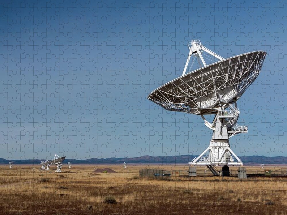 Architecture Jigsaw Puzzle featuring the photograph Very Large Array by Liza Eckardt