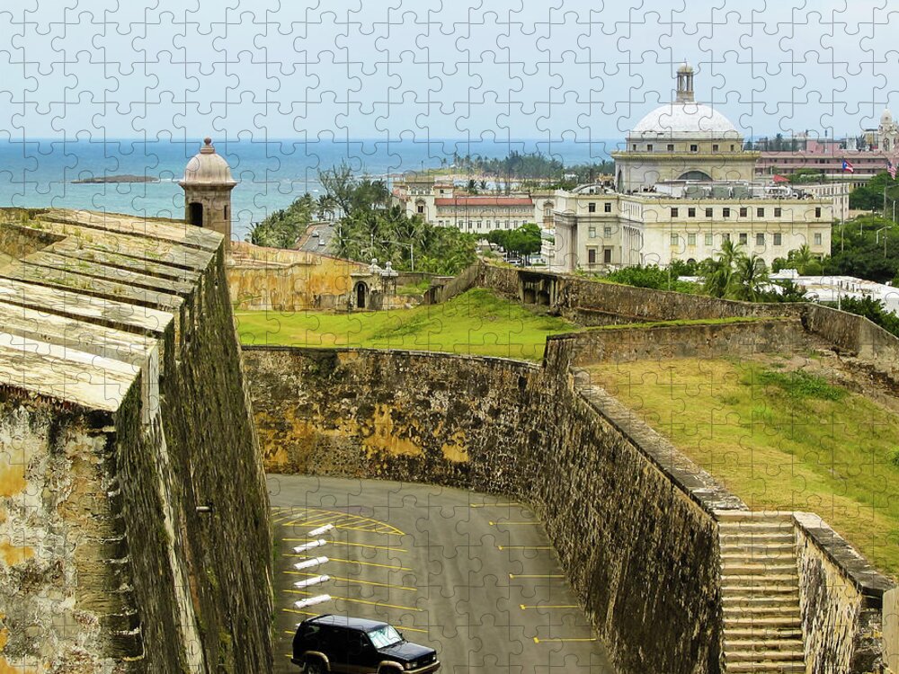Puerto Rico Jigsaw Puzzle featuring the photograph View of San Juan, Puerto Rico by Aashish Vaidya