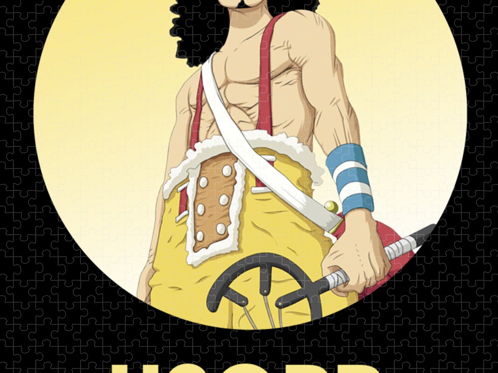 Vintage Usopp One Piece Anime Manga For Fans Jigsaw Puzzle by Lotus Leafal  - Pixels