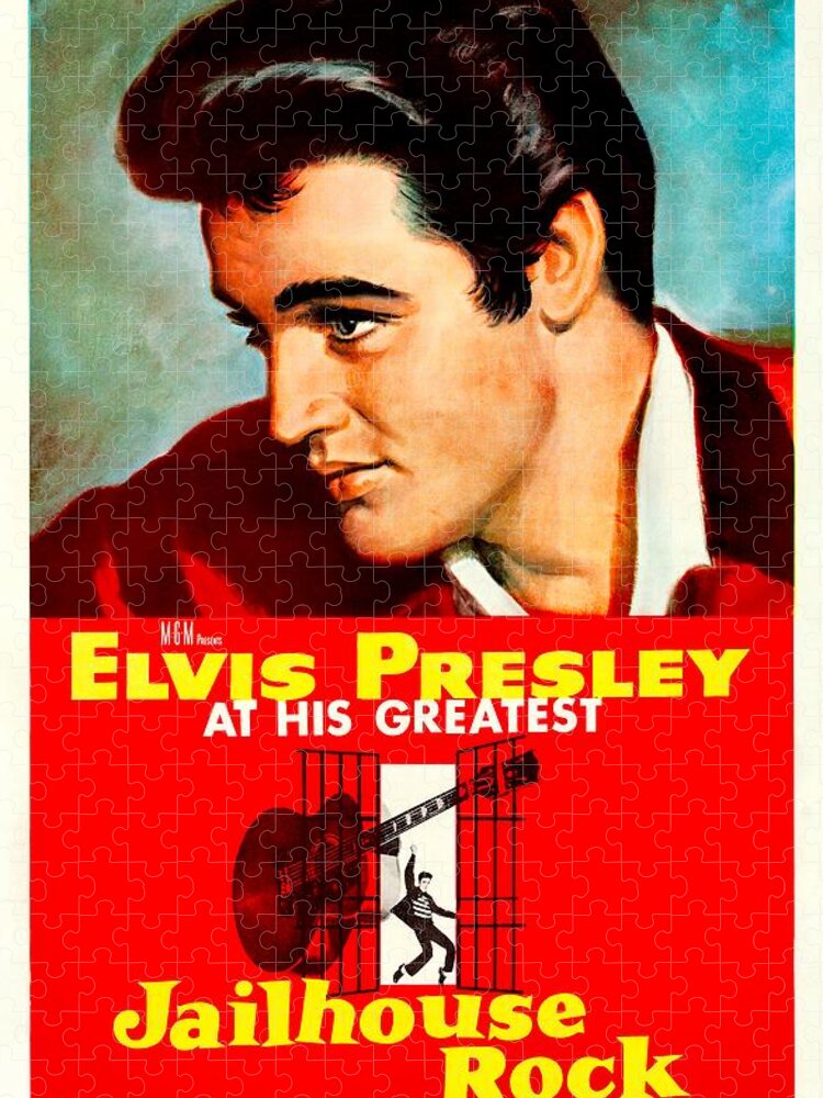 Elvis Presley Jailhouse Rock Jigsaw Puzzle 1000 Pieces 