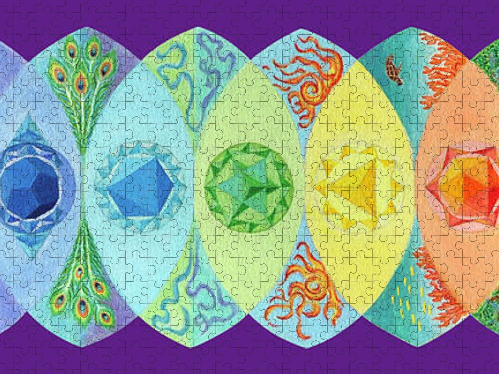 Violet Om Jigsaw Puzzle