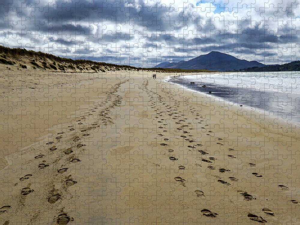 Donegal Jigsaw Puzzle featuring the photograph Walking Back to Happiness - Donegal by John Soffe