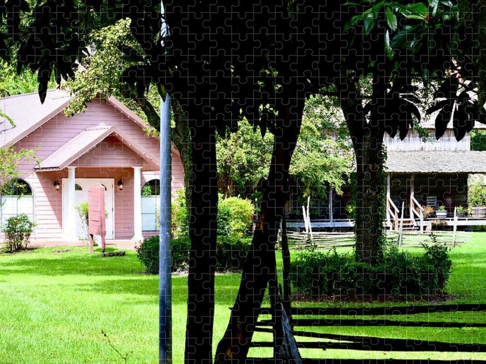 Wayne And Catherine B. Reynolds Village Chapel Jigsaw Puzzle featuring the photograph Wayne and Catherine B. Reynolds Village Chapel by Warren Thompson