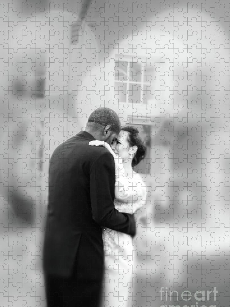 Wedding Jigsaw Puzzle featuring the photograph Wedding Dance by Theresa Johnson