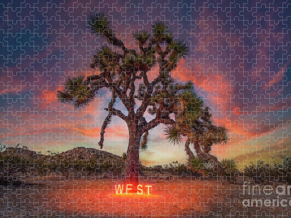 West Coast Jigsaw Puzzle featuring the photograph West by Marco Crupi