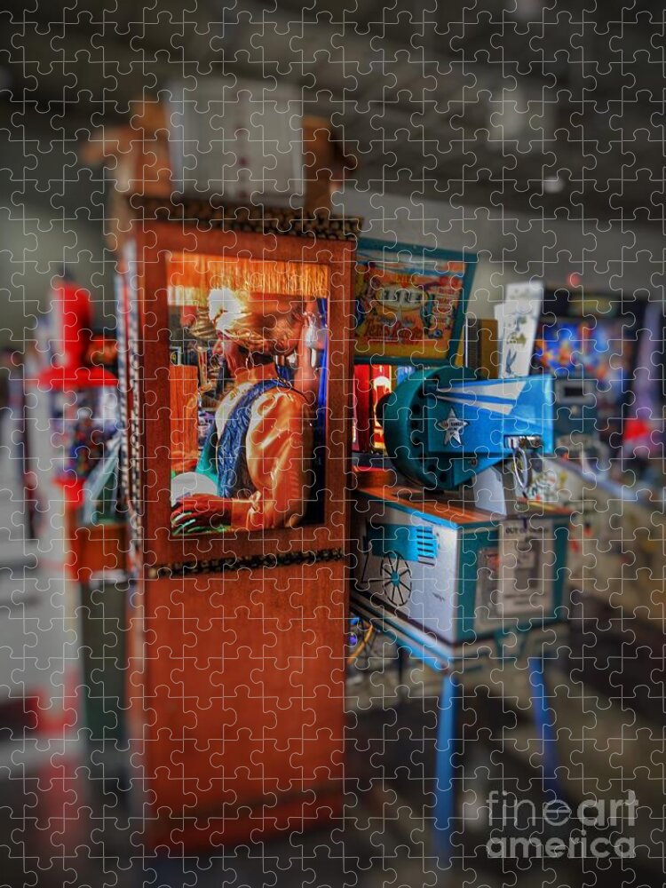  Jigsaw Puzzle featuring the photograph When Was That by Rodney Lee Williams