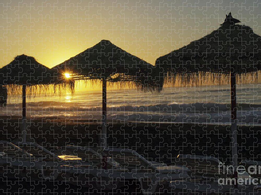 Torremolinos Jigsaw Puzzle featuring the photograph Wish I was here by Pics By Tony