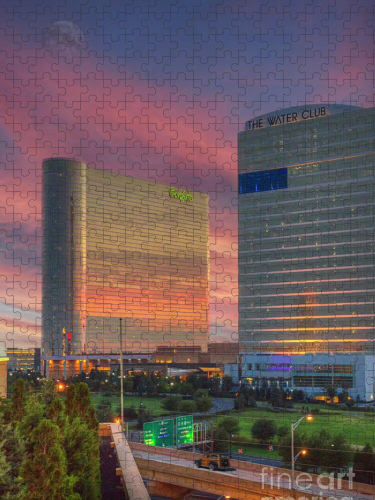 Atlantic City Jigsaw Puzzle featuring the photograph Woody Goes To Atlantic City by David Zanzinger