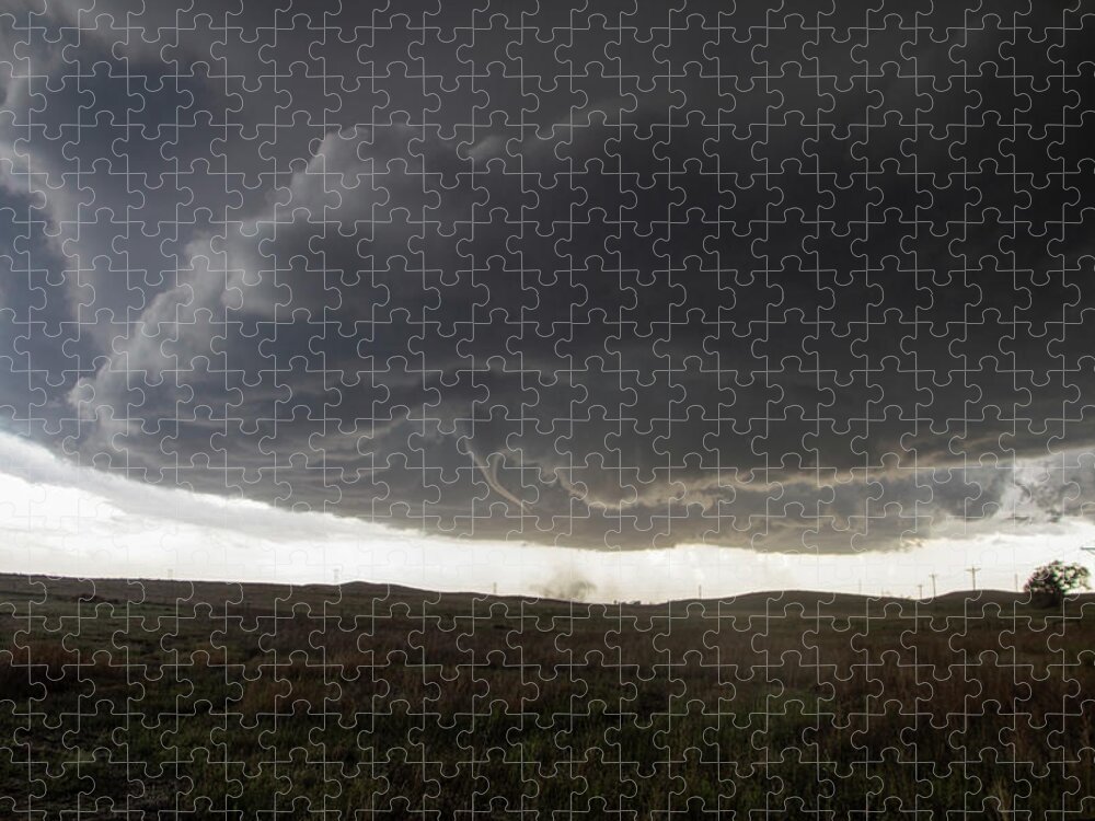Nebraskasc Jigsaw Puzzle featuring the photograph Wray Colorado Tornado 034 by Dale Kaminski