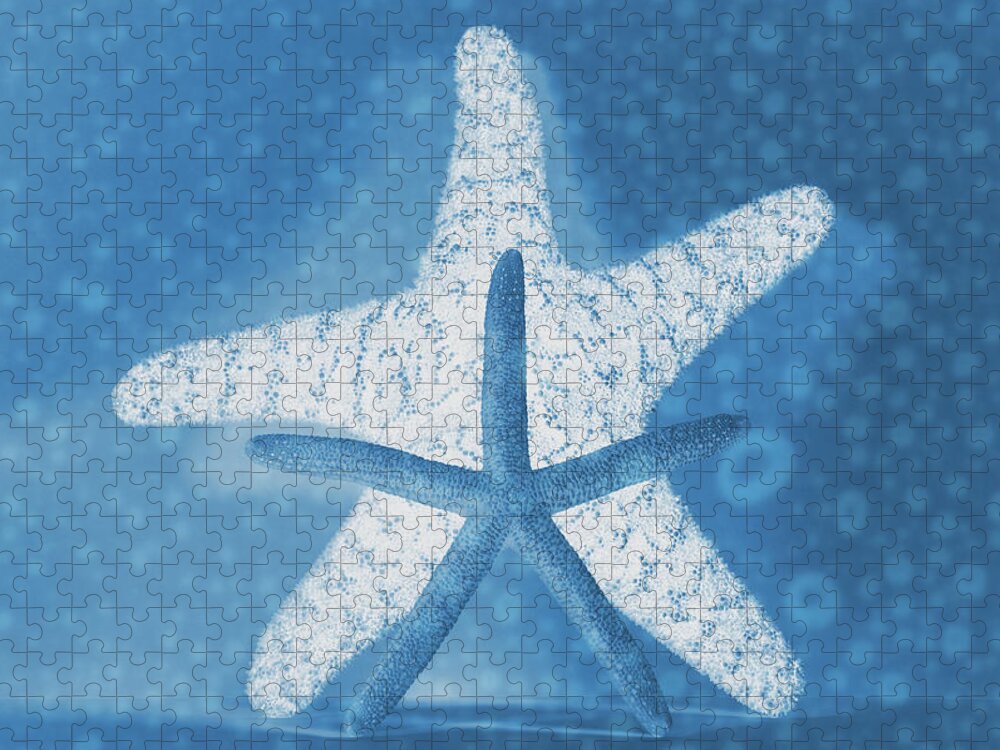 X-ray Jigsaw Puzzle featuring the photograph X-Ray Starfish by Angie Tirado