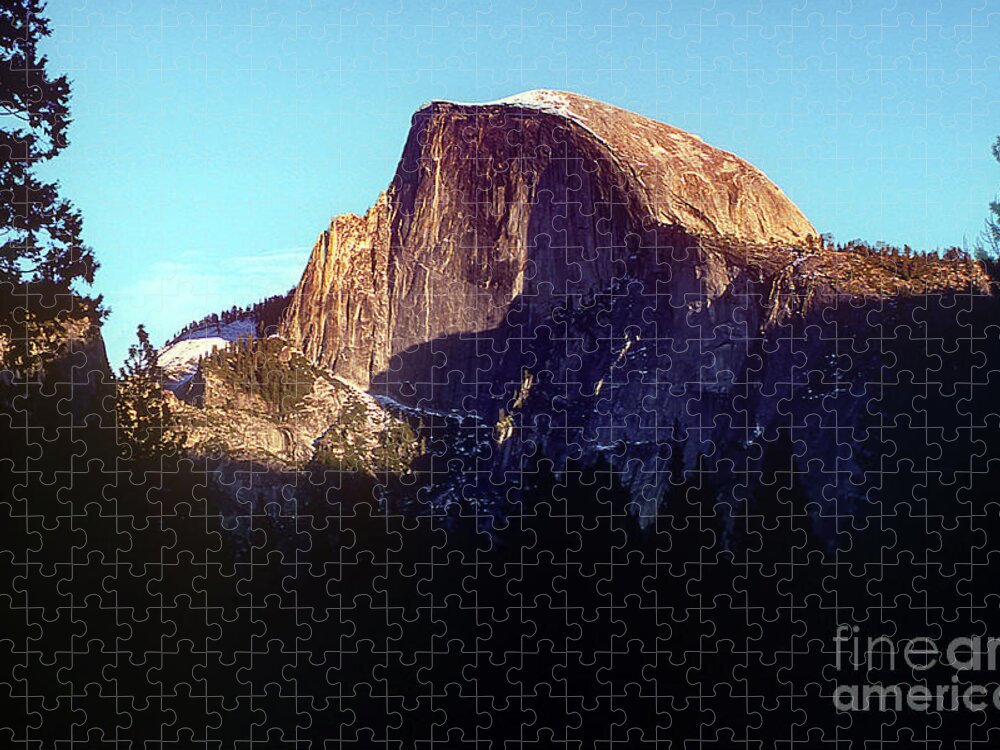 California Jigsaw Puzzle featuring the digital art Yosemite - View Three by Anthony Ellis