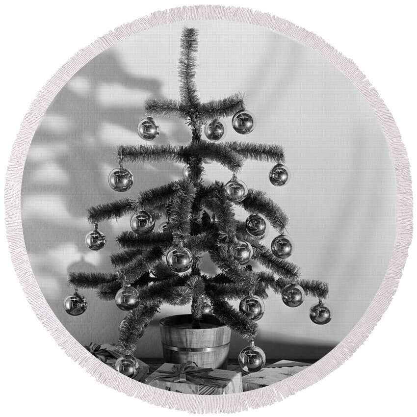 1940s Small Christmas Tree Decorated Ornament by Vintage Images - Fine Art  America
