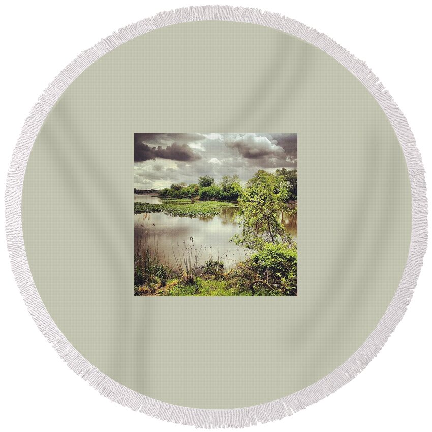  Round Beach Towel featuring the photograph Instagram Photo #611368740463 by Katie Cupcakes