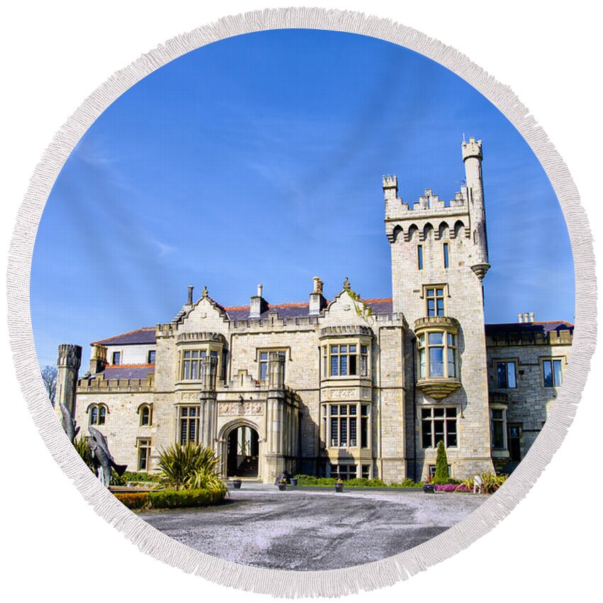 Donegal Castle Round Beach Towels