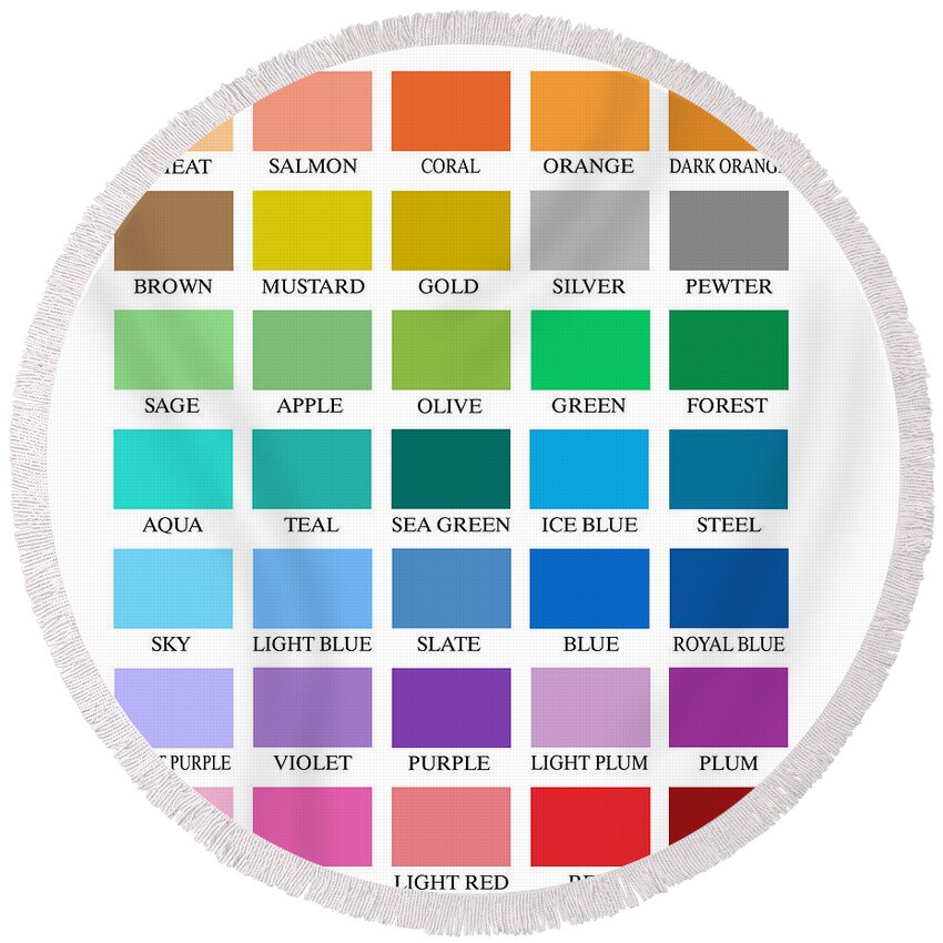 Round Color Chart