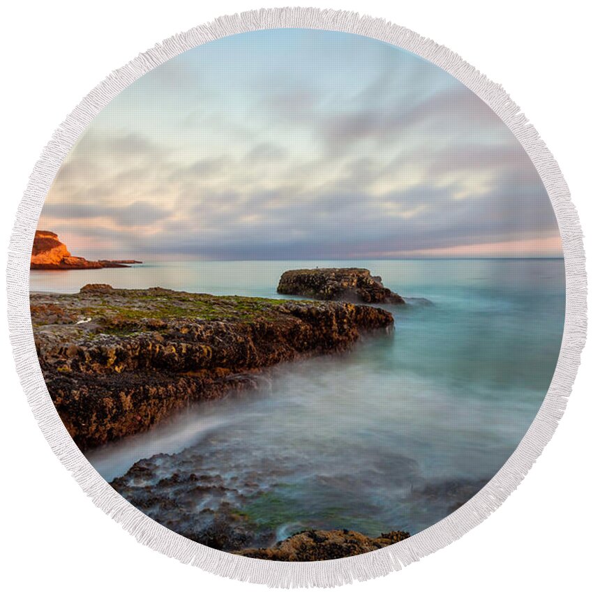 Landscape Round Beach Towel featuring the photograph Storm Chaser by Jonathan Nguyen
