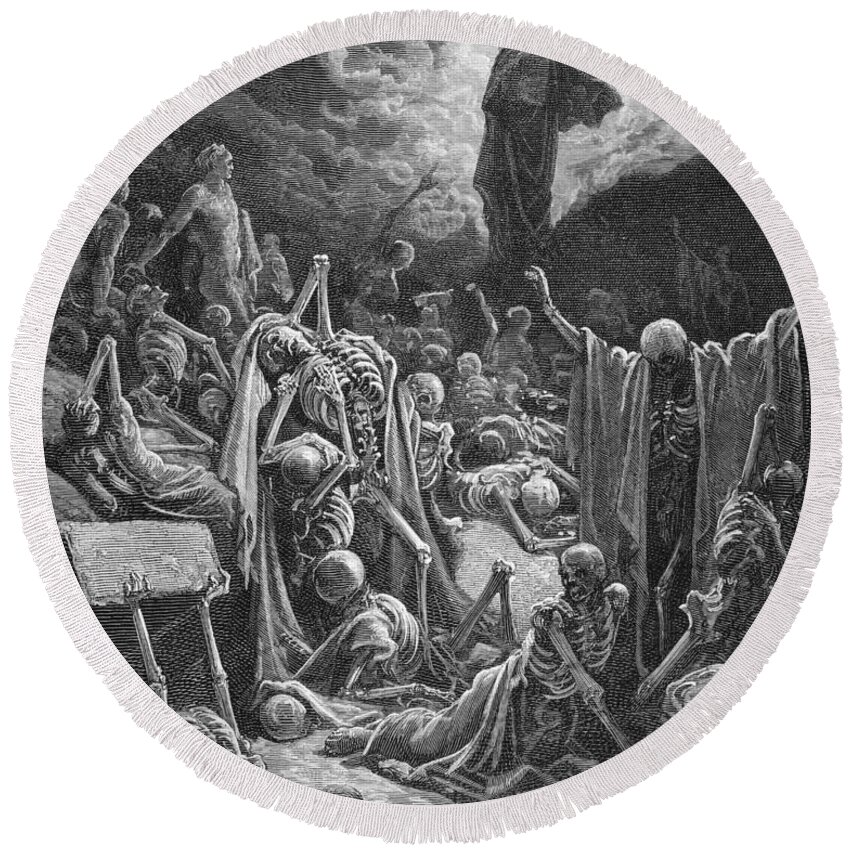 Gustave Dore Bible: The vision of the valley of dry bones