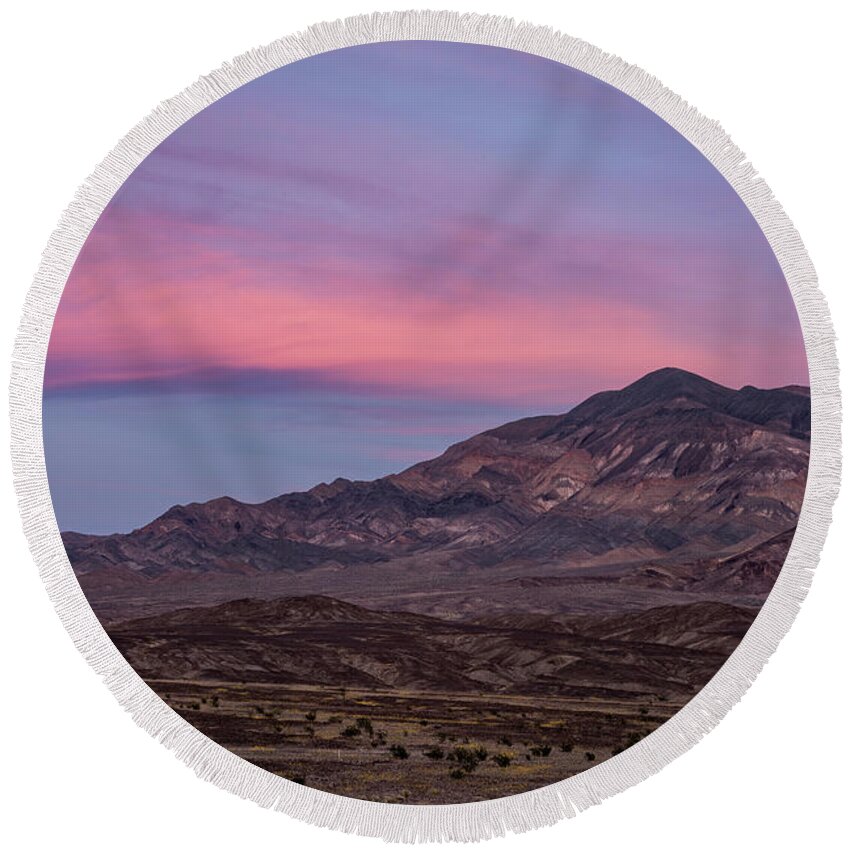 A New Day Round Beach Towel featuring the photograph A New Day by George Buxbaum