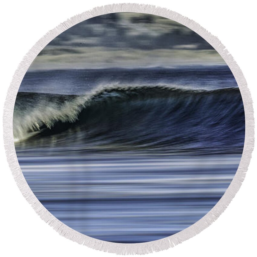 Drakes Beach Round Beach Towel featuring the photograph Drakes Beach by Don Hoekwater Photography