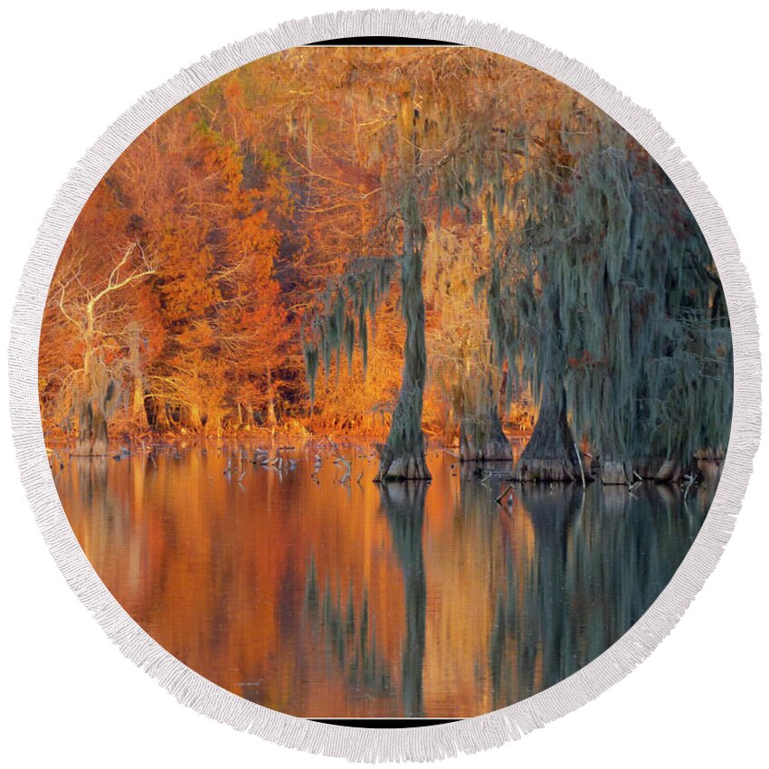 Orcinus Fotograffy Round Beach Towel featuring the photograph Reflections Of The Dead And Dying by Kimo Fernandez