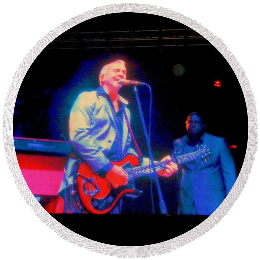  Round Beach Towel featuring the photograph JJ Grey and Mofro at Red Rocks 2 by Kelly Awad