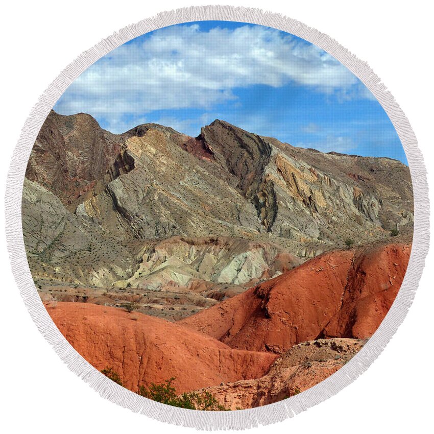 Lake Mead National Recreation Area Round Beach Towel featuring the photograph Lake Mead NRA 21 by JustJeffAz Photography