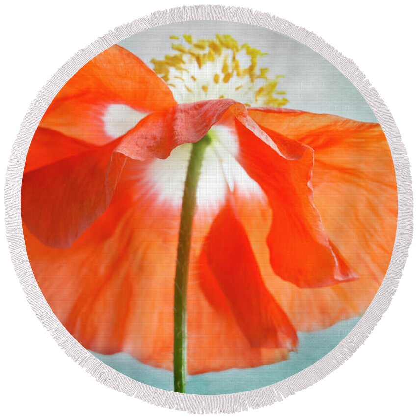Memorial Day Round Beach Towel featuring the photograph Memorial Day by Elena Nosyreva