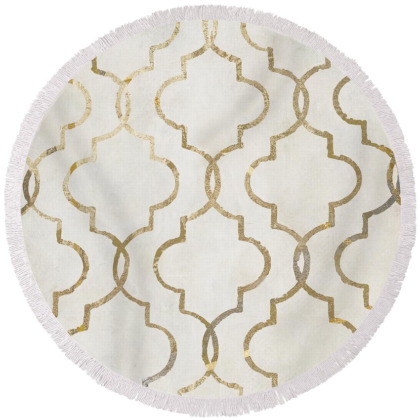 The Champagne Collection Paris Round Beach Towels