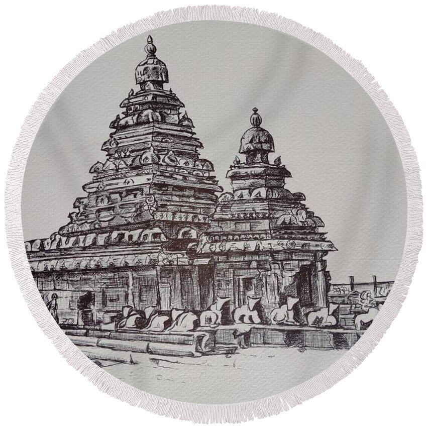 Shore temple hires stock photography and images  Alamy