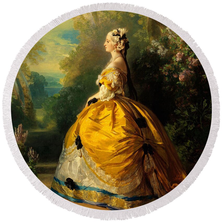 Portrait of Empress Eugenie by Painting by Franz Xaver Winterhalter -  Pixels Merch