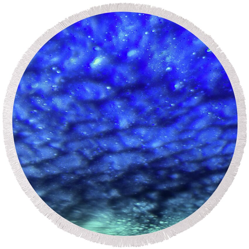 Cloud Round Beach Towel featuring the photograph View 7 by Margaret Denny