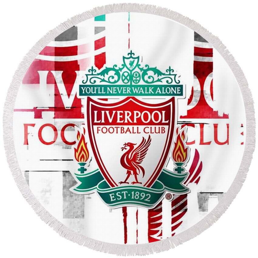 Liverpool Football Club LFC Beach Towel 2 designs Red Boys Girls Logo or Crest 