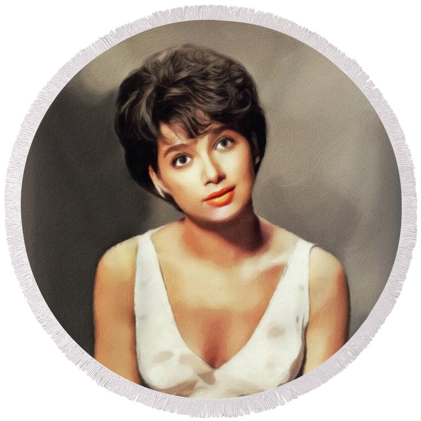 Suzanne Pleshette Nude Fucking Porn - Suzanne Pleshette, Actress Round Beach Towel by Esoterica Art Agency -  Pixels