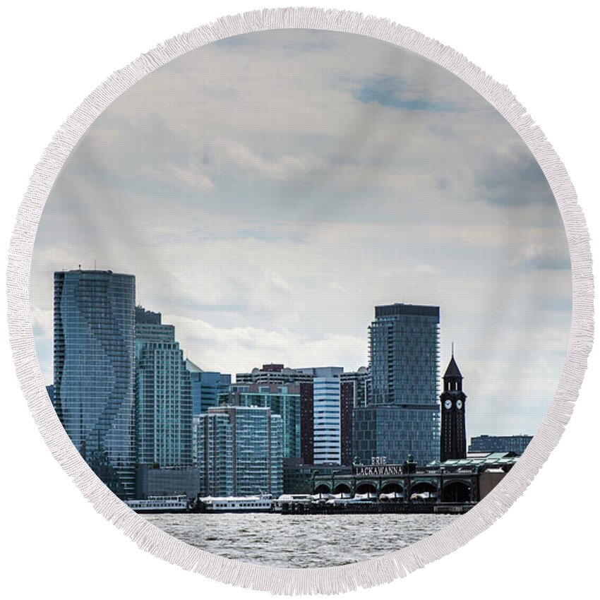 2019 Round Beach Towel featuring the photograph Erie Lackawanna by Greg and Chrystal Mimbs
