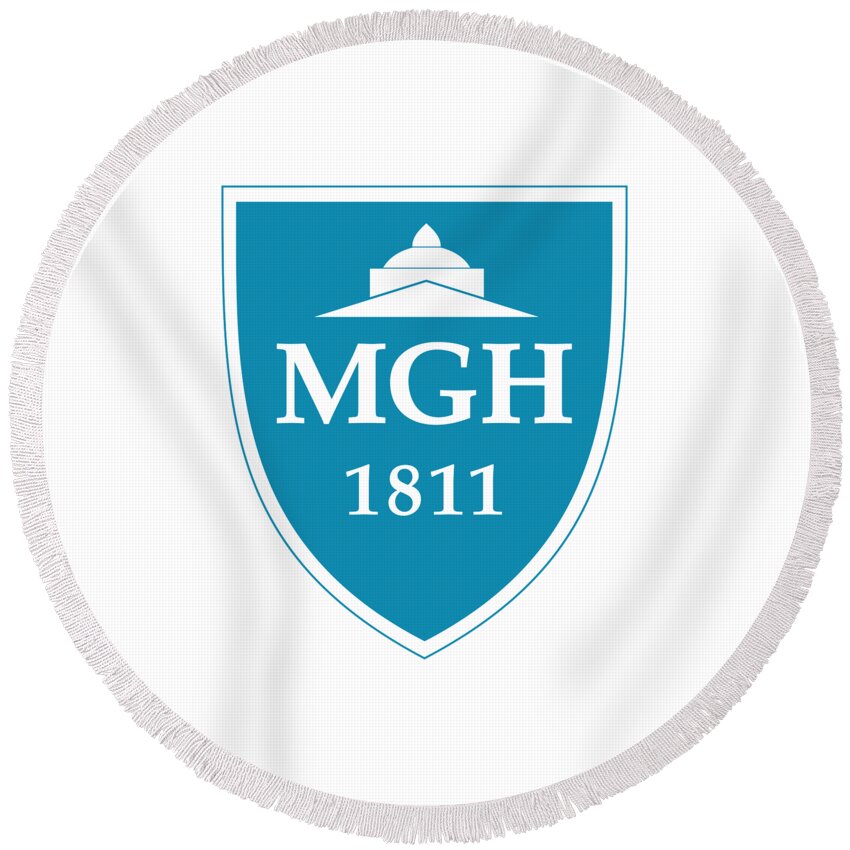 Massachusetts General Hospital Round Beach Towels