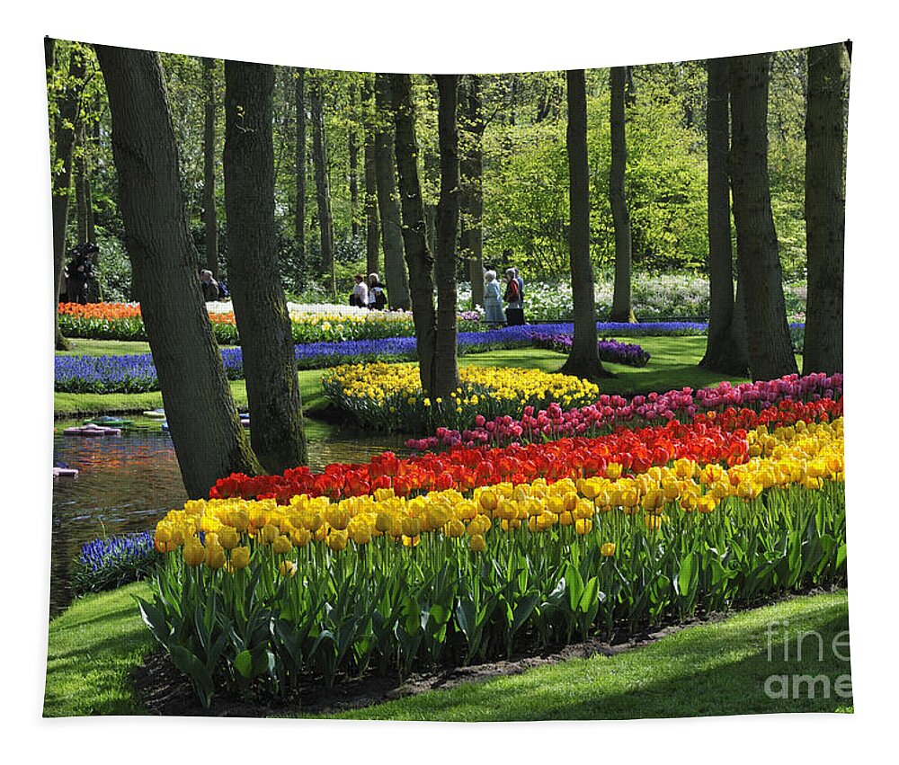 Colourful Tapestry featuring the photograph 090416p038 by Arterra Picture Library
